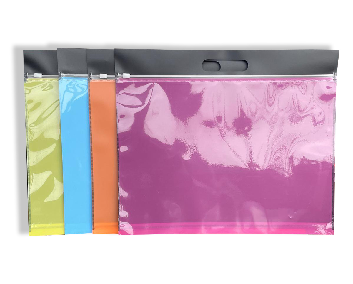ABKA - 28 X 38 RENKLİ ZİP ÇANTA 